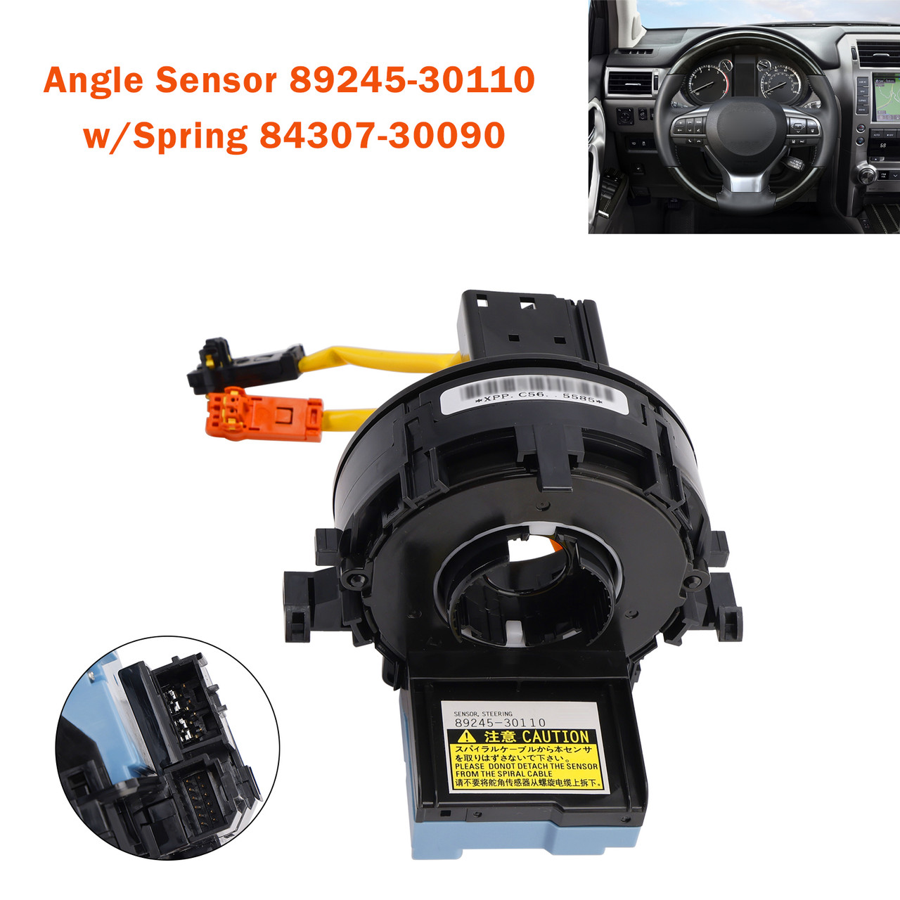 2011-2016 Scion tC 2.5L engine Angle Sensor 89245-30110 w/Spring 84307-30090 Generic