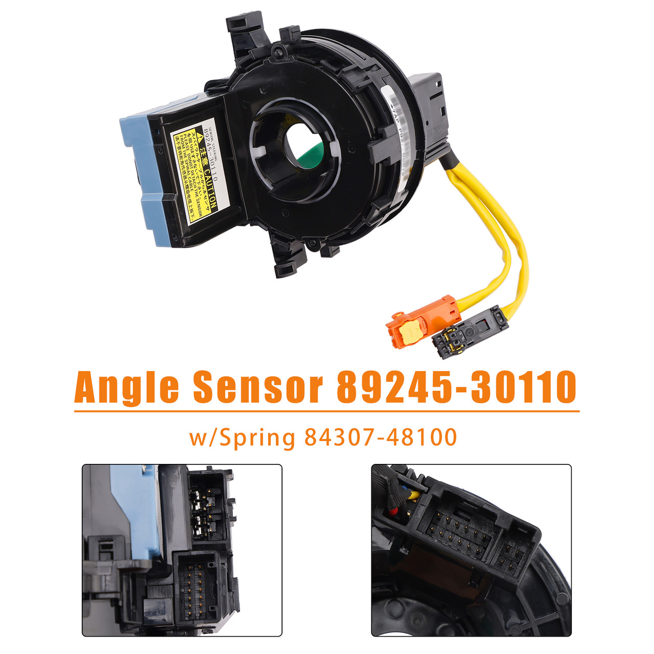 2013-2015 LEXUS RX350 RX450H 3.5L Steering Angle Sensor 89245-30110 w/Spring 84307-48100 Generic