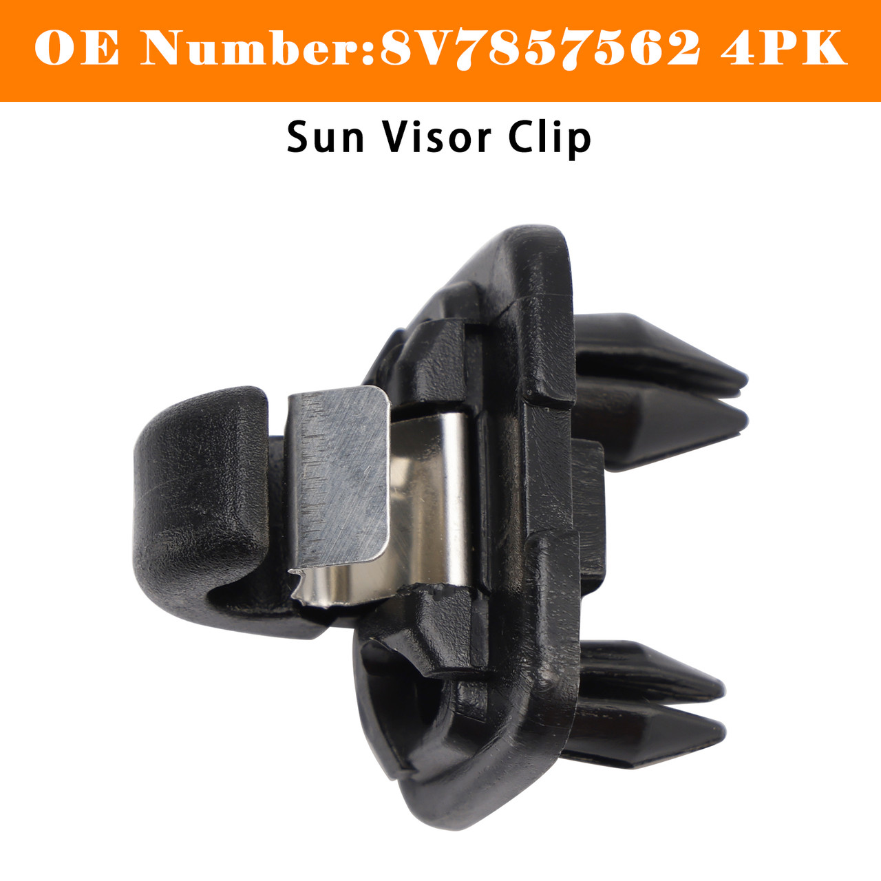 2014-2023 Audi A3 A5 TT Sun Visor Clip 8V7857562 4PK Generic