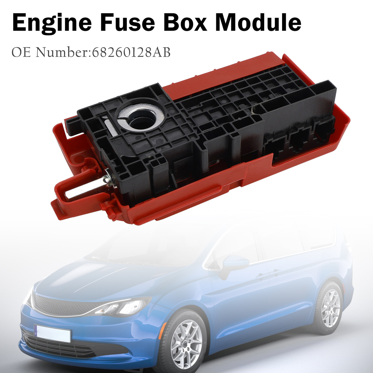 2020-2022 Chrysler Voyager 3.6L Engine Fuse Box Module 68260128AB Generic