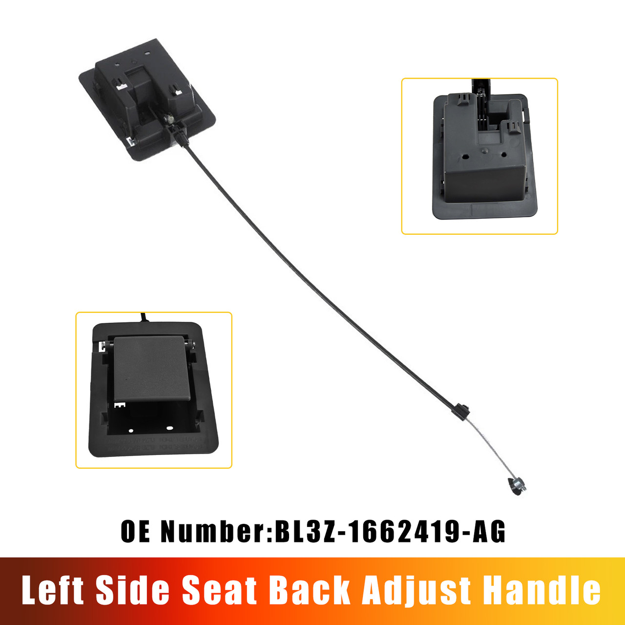 2009-2014 Ford F-150 Left Side Seat Back Adjust Handle BL3Z-1662419-AG Generic