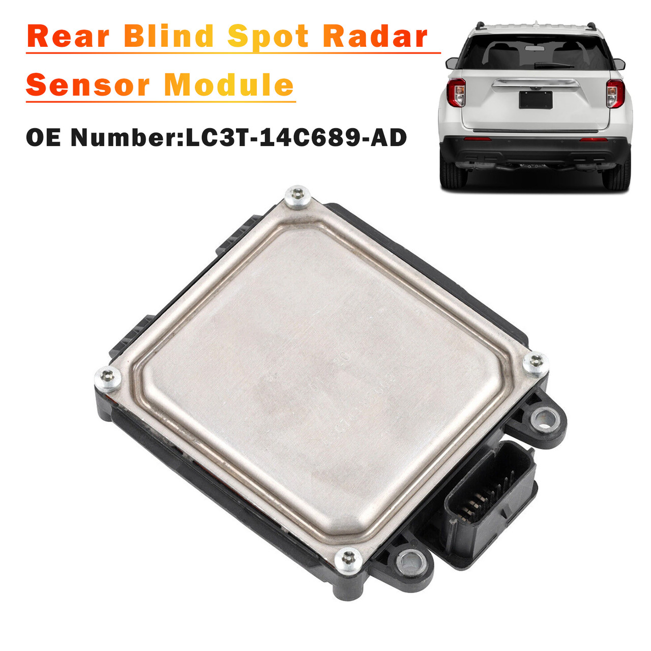 2020-2021 Ford F-250 F-350 6.2L/6.7L/7.3L Rear Blind Spot Radar Sensor Module LC3T-14C689-AD Generic