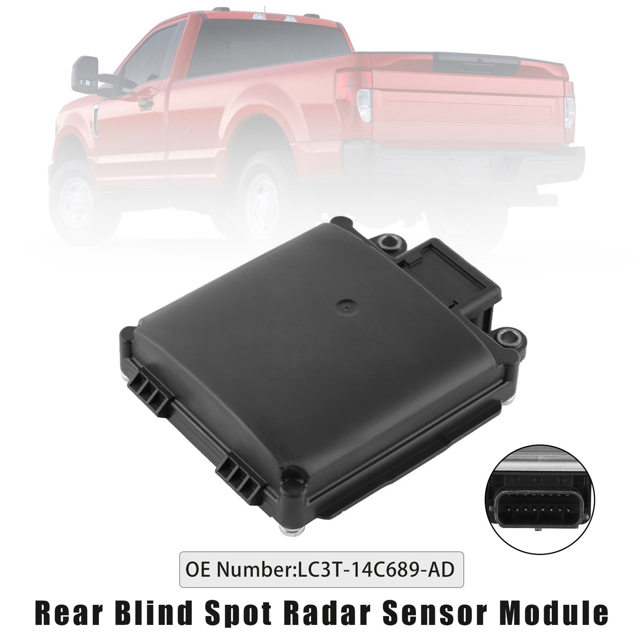 2020-2021 Ford F-250 F-350 6.2L/6.7L/7.3L Rear Blind Spot Radar Sensor Module LC3T-14C689-AD Generic