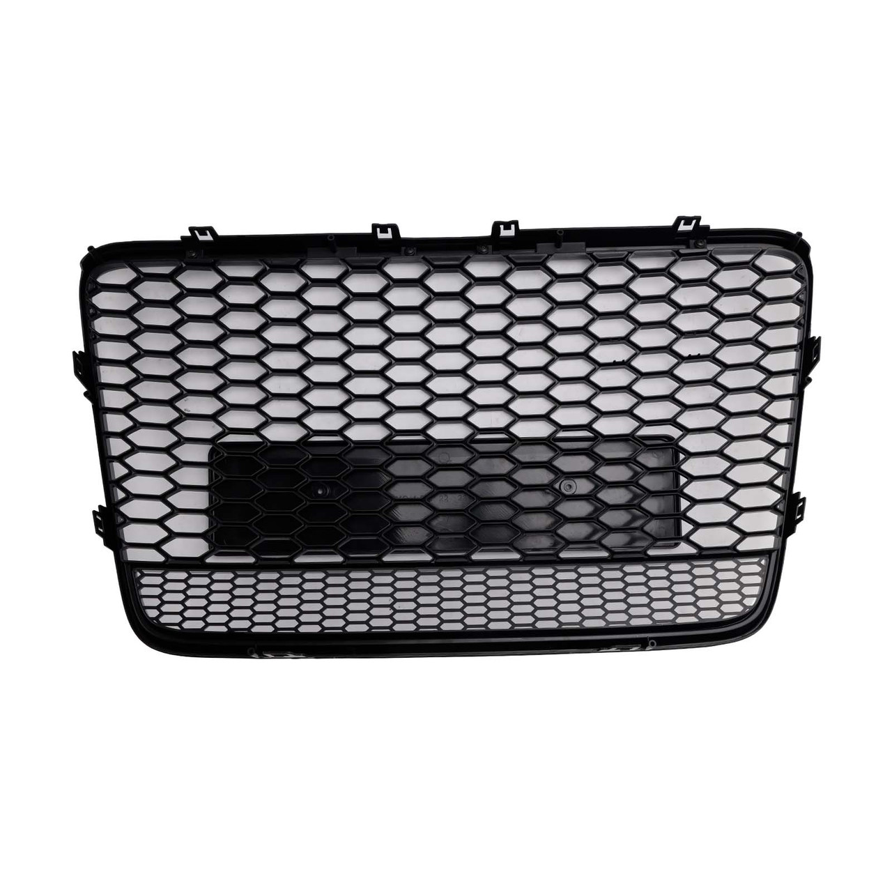 2005-2015 Audi Q7 SQ7 Front Bumper Radiator Vent Mesh Grille Gloss Black Generic