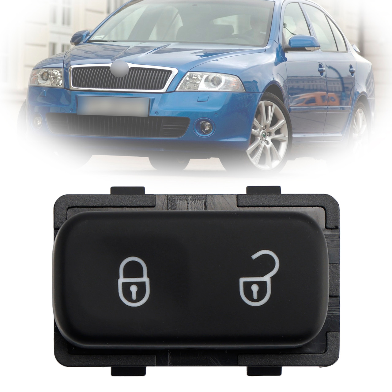 2009-2017 Skoda YETI Door Lock Switch Control Button Unlock 1Z0962125A Generic