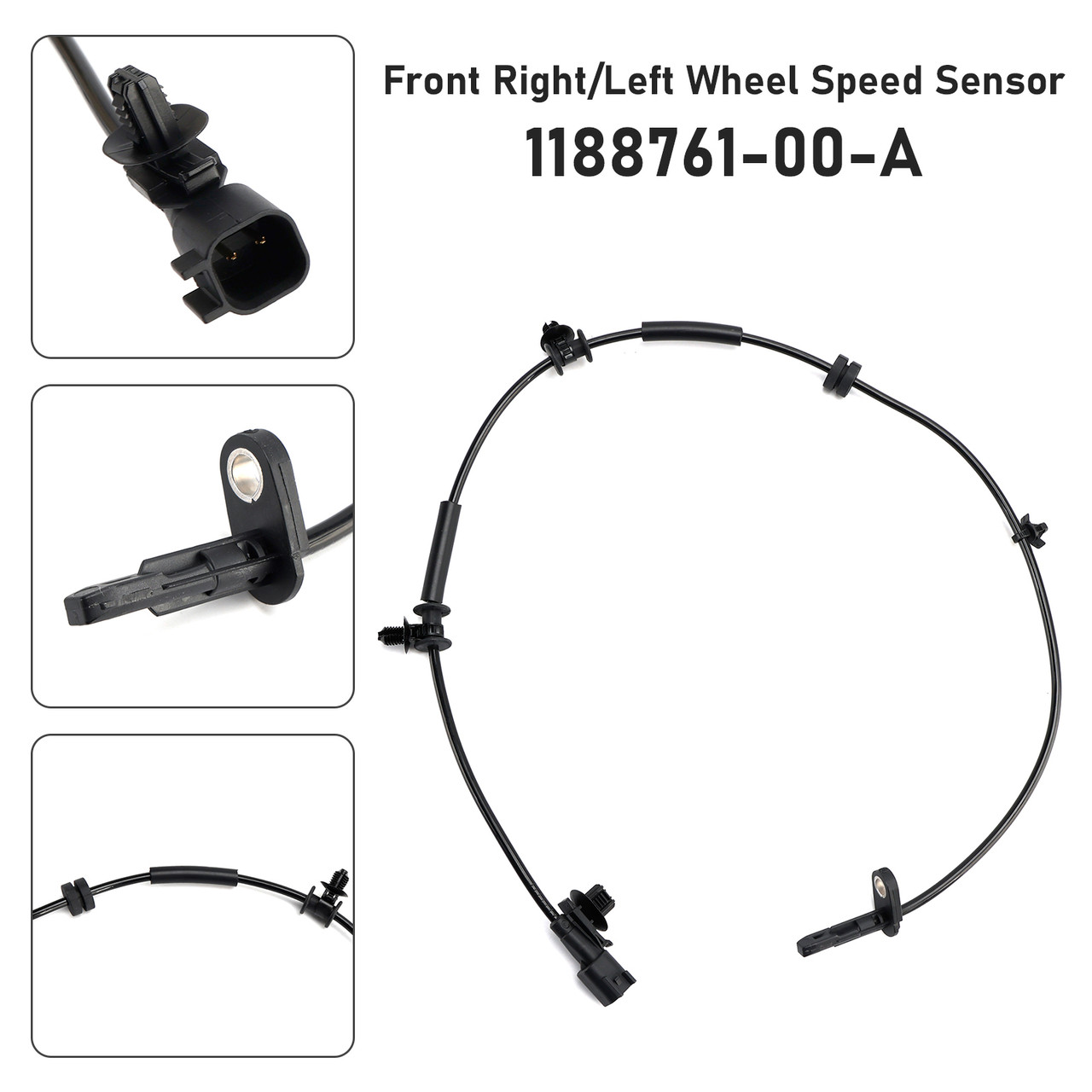 2017-2023 Tesla Model 3/ Y Front Right/Left Wheel Speed Sensor 1188761-00-A Generic
