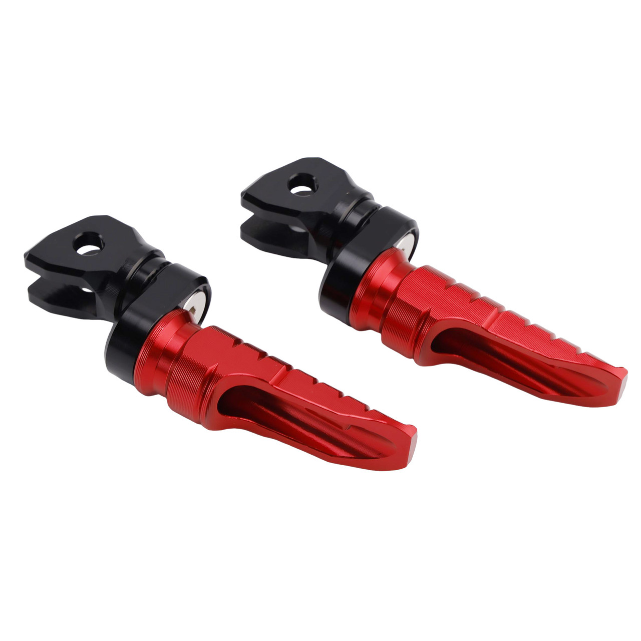 2019-2025 INDIAN FTR1200 FTR Front Footrests Foot Pegs Red Generic