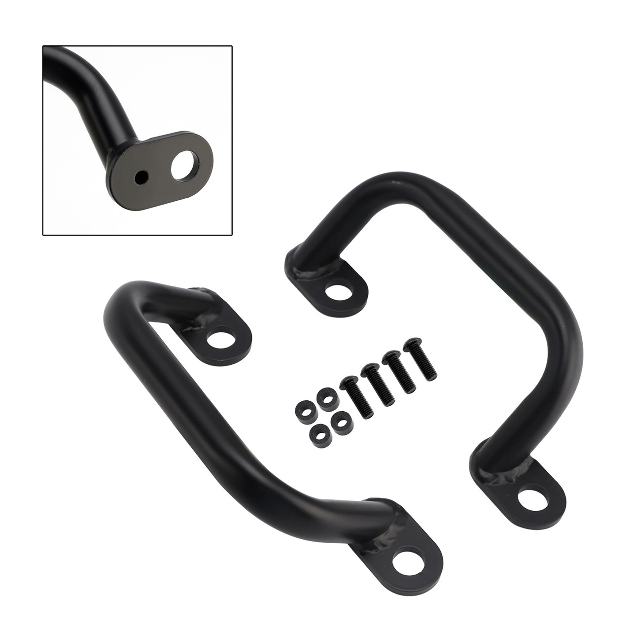 2023-2025 HONDA CL250 CL300 CL500 SCL500 Rear Passenger Armrest Hand Holder Black Generic