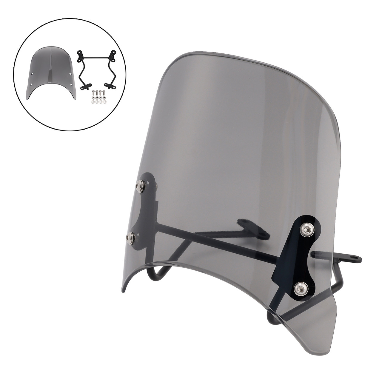 2021-2024 BMW R nineT Option 719 Windshield WindScreen Gray Generic