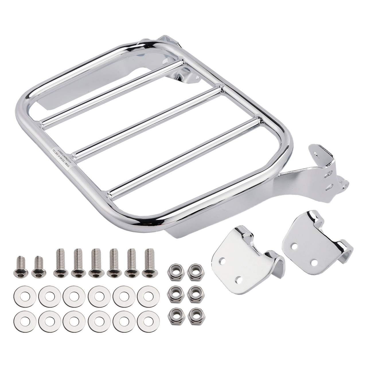 2018-2025 Low Rider FXLR Sport Glide FLSB Luggage Rack for Sissybar Chrome Generic