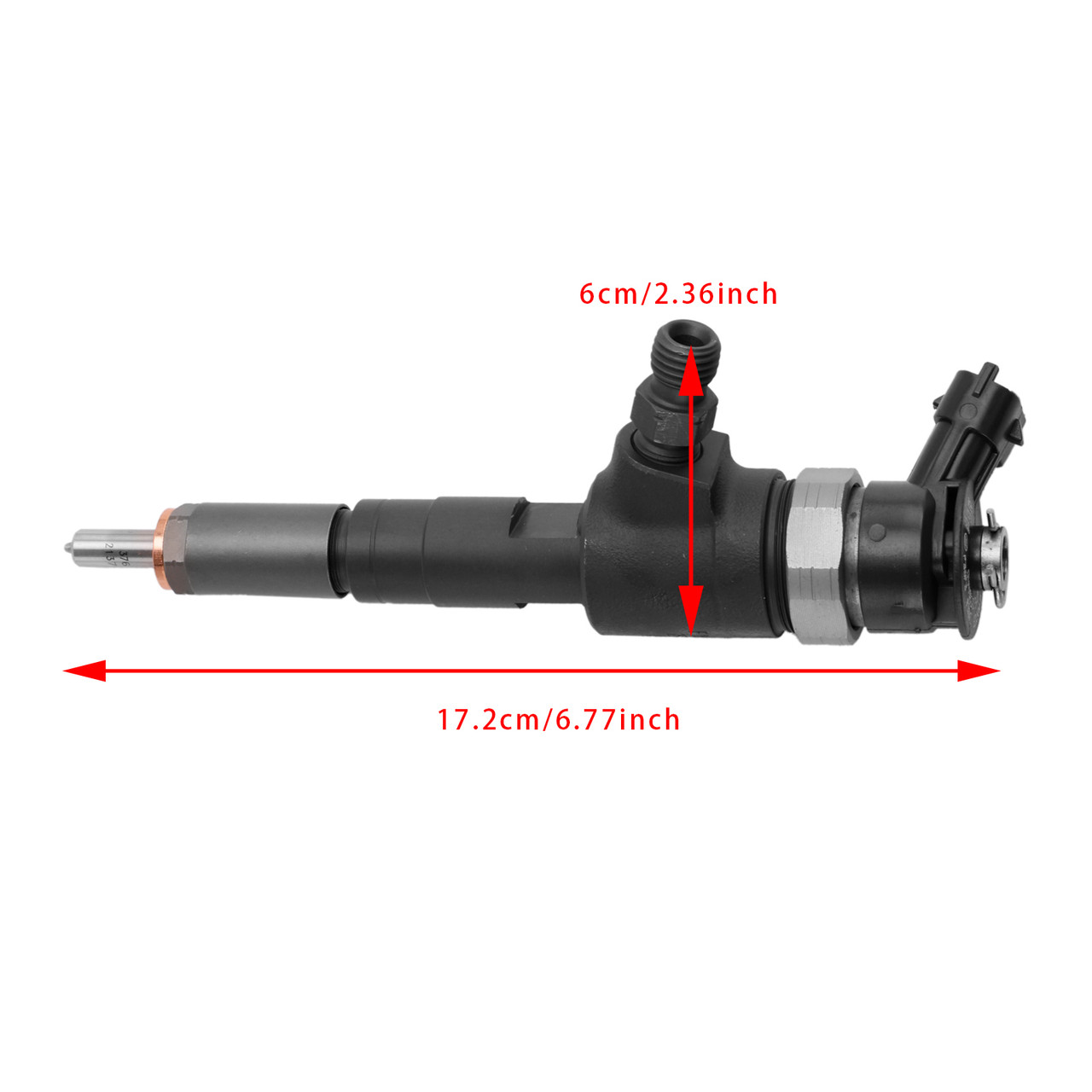 2013- Partner Pritsche/Fahrgestell 4Pcs Fuel Injector 0445110739 Generic