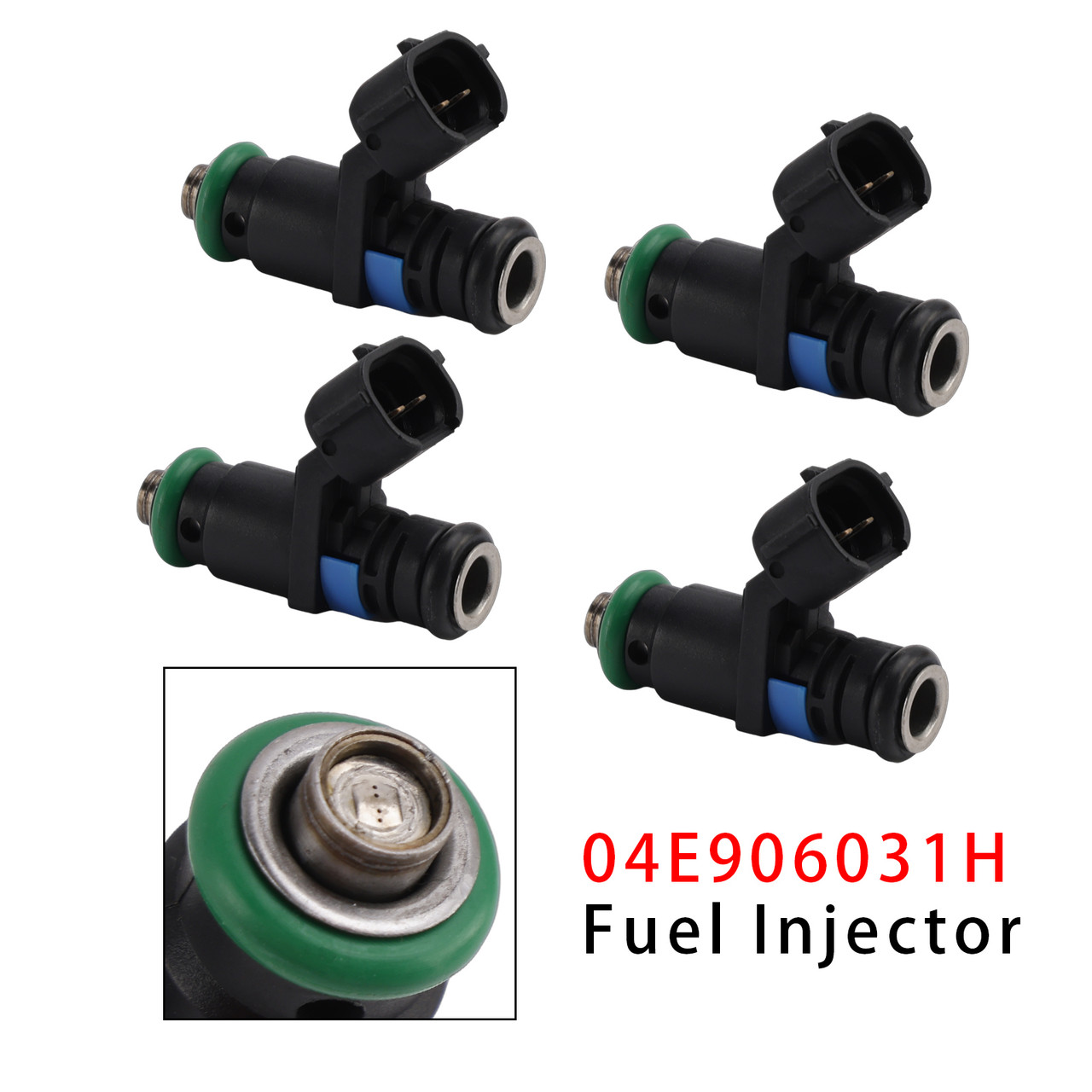 Seat Arona Ibiza Skoda Fabia VW Golf Polo 1.0 04E906031H 4Pcs Fuel Injector Generic