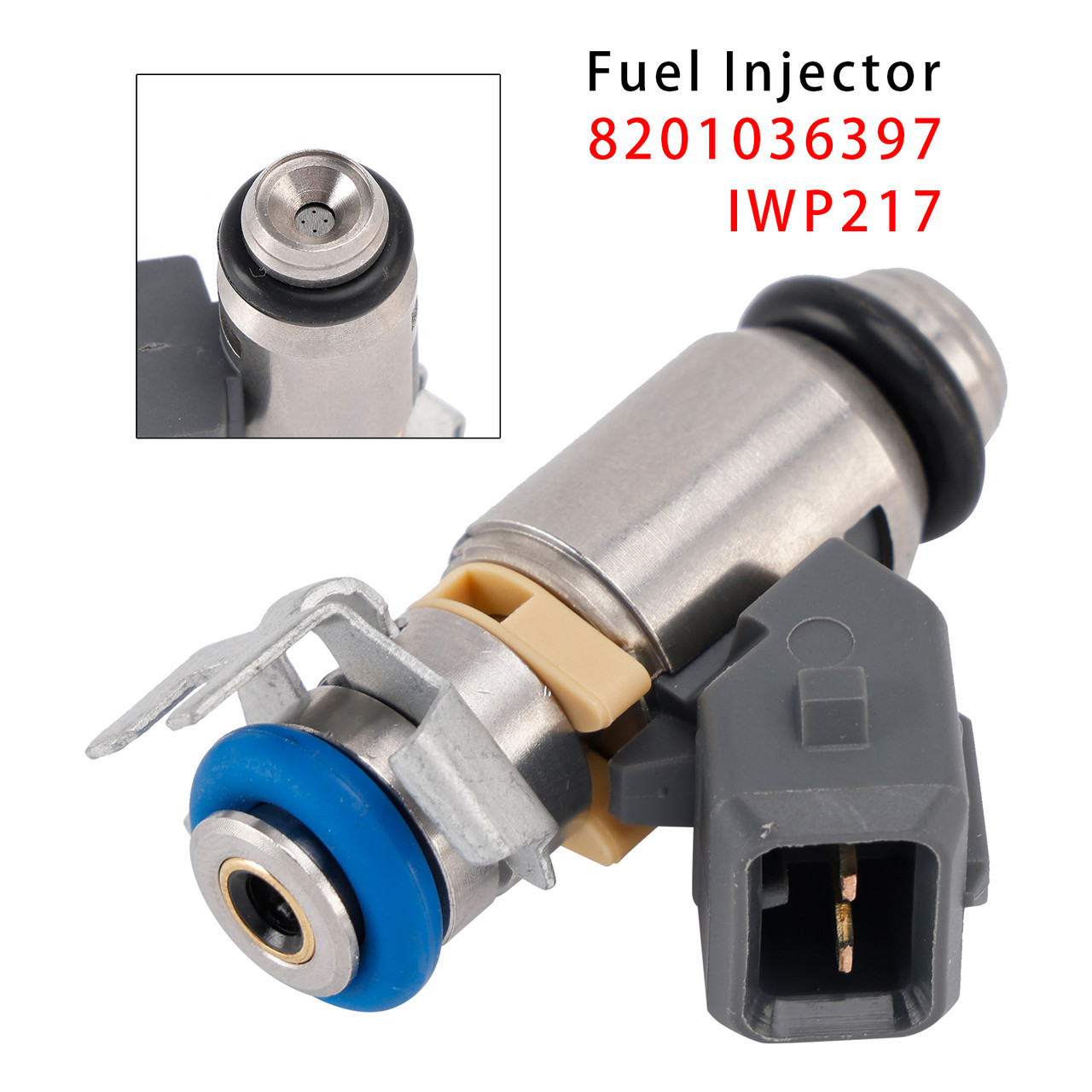 2010-2018 Dacia Duster(HS_) 1.6 16V 4x4 1Pcs Fuel Injector 8201036397 Generic