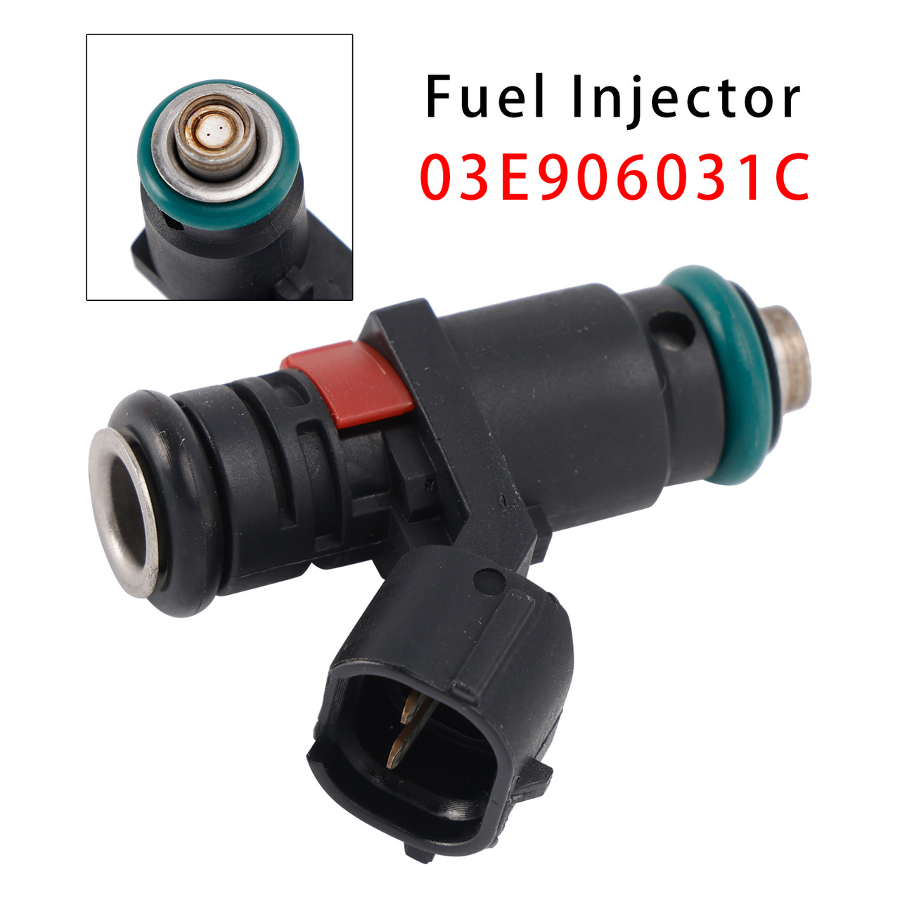 2012-2015 Skoda Rapid Spaceback 1Pcs Fuel Injector 03E906031C 03E906031A Generic