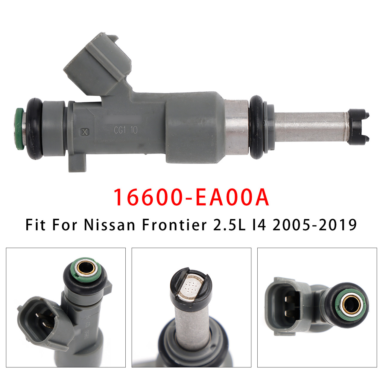 2005-2019 Nissan Frontier 2.5L I4 1Pcs Fuel Injector 16600-EA00A Generic