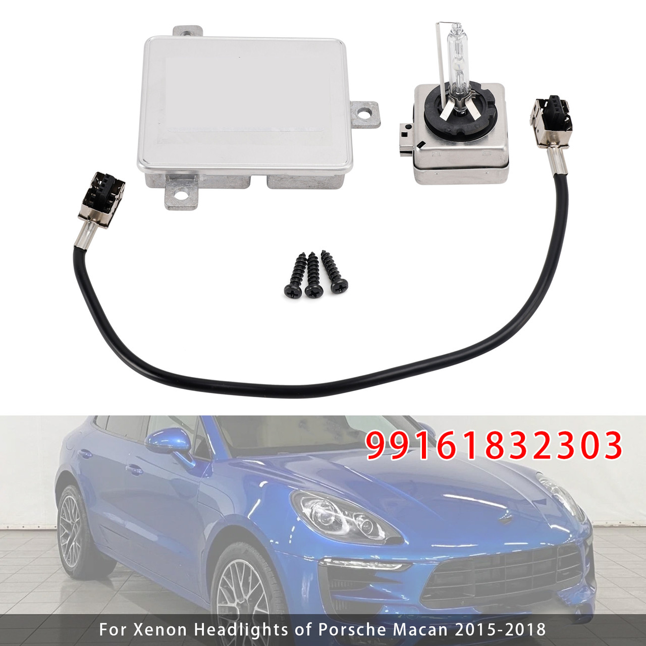 Xenon Ballast & D3S Bulb Control Module 99161832303 Generic