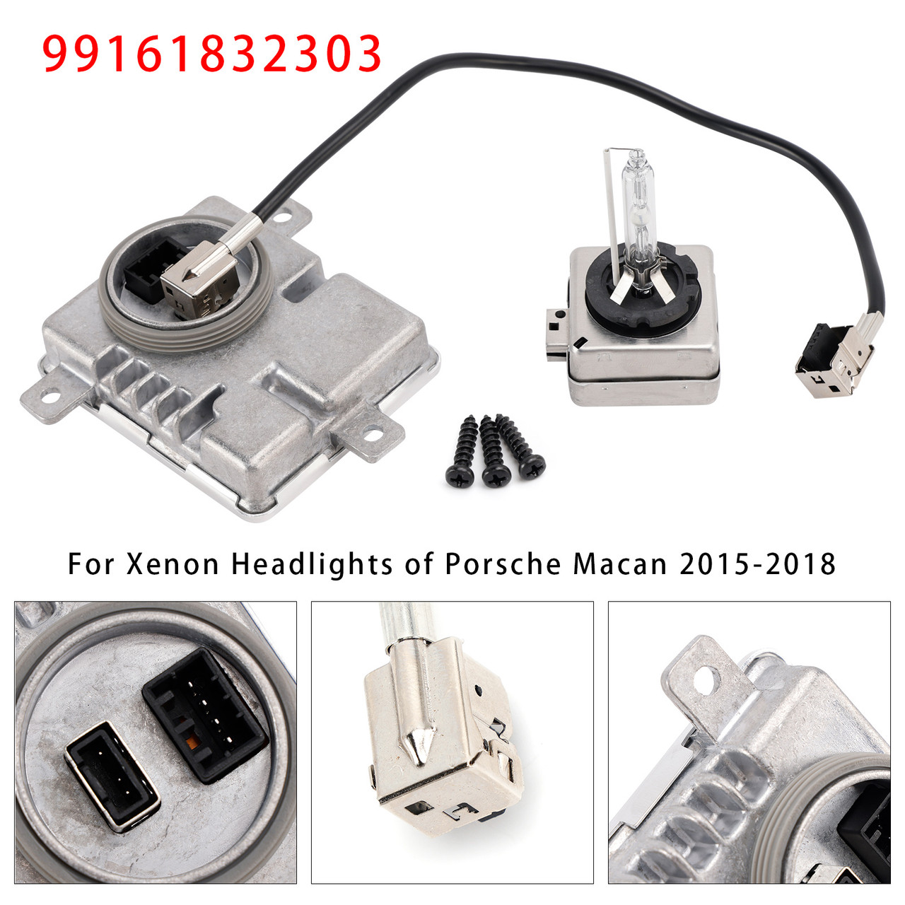 Xenon Ballast & D3S Bulb Control Module 99161832303 Generic