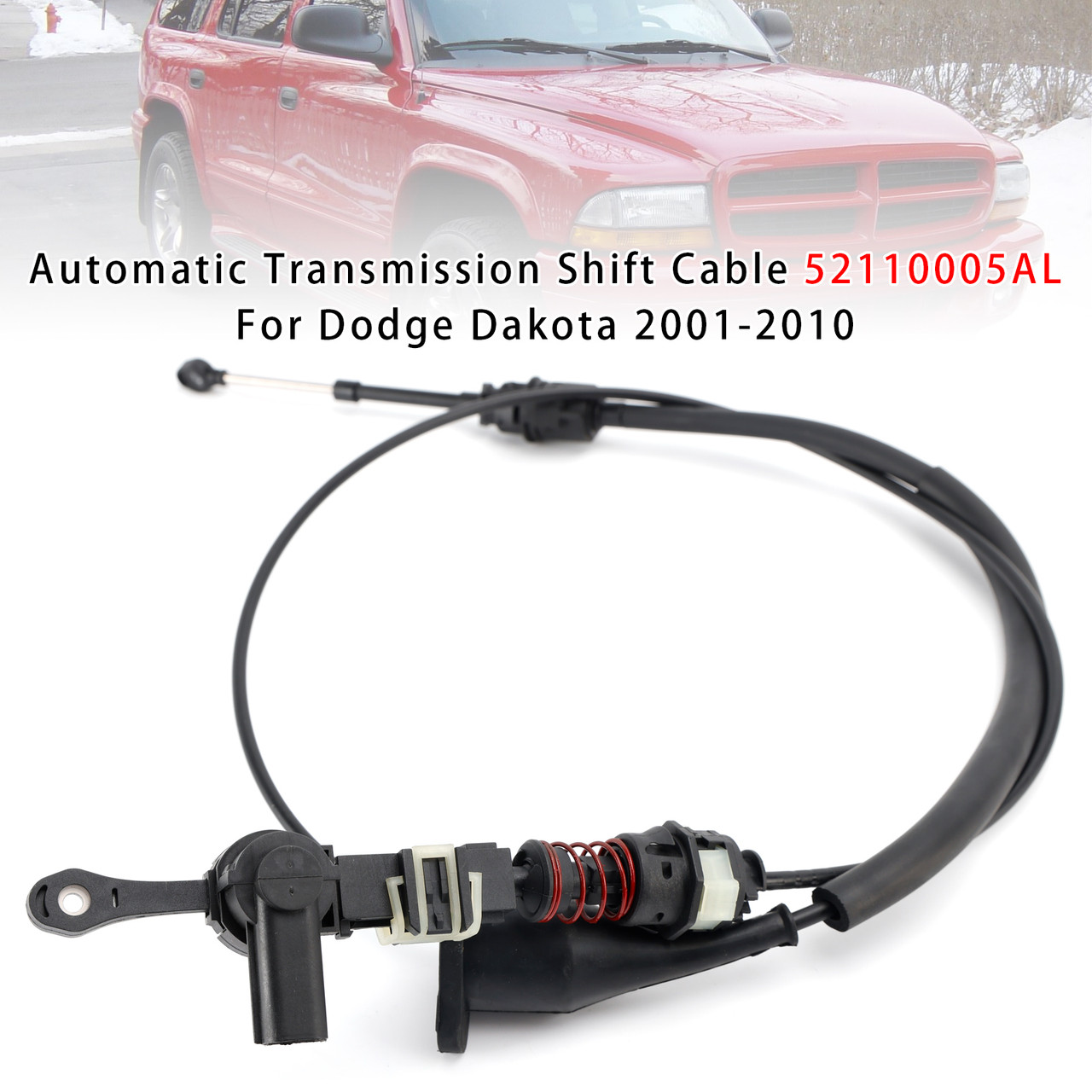 2001-2010 Dodge Dakota Automatic Transmission Shift Cable 52110005AL Generic