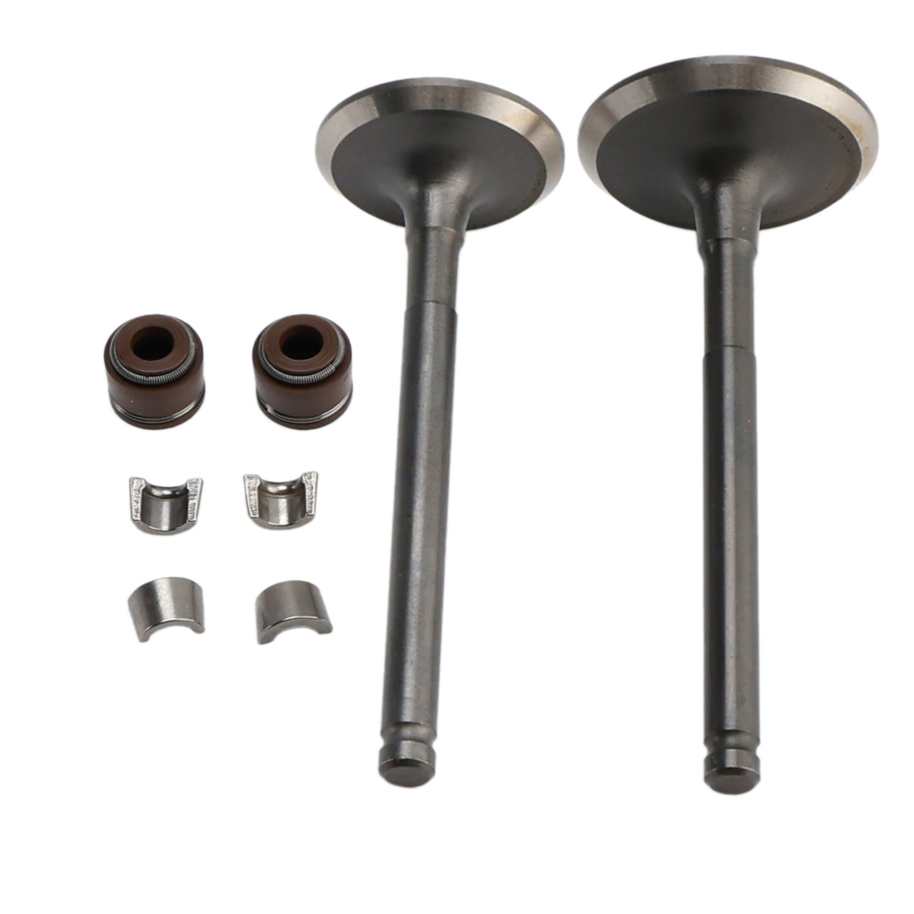 66mm Intake Exhaust Valve Kit For GY6 150cc Baotian Benzhou Rex Znen Lifan 125