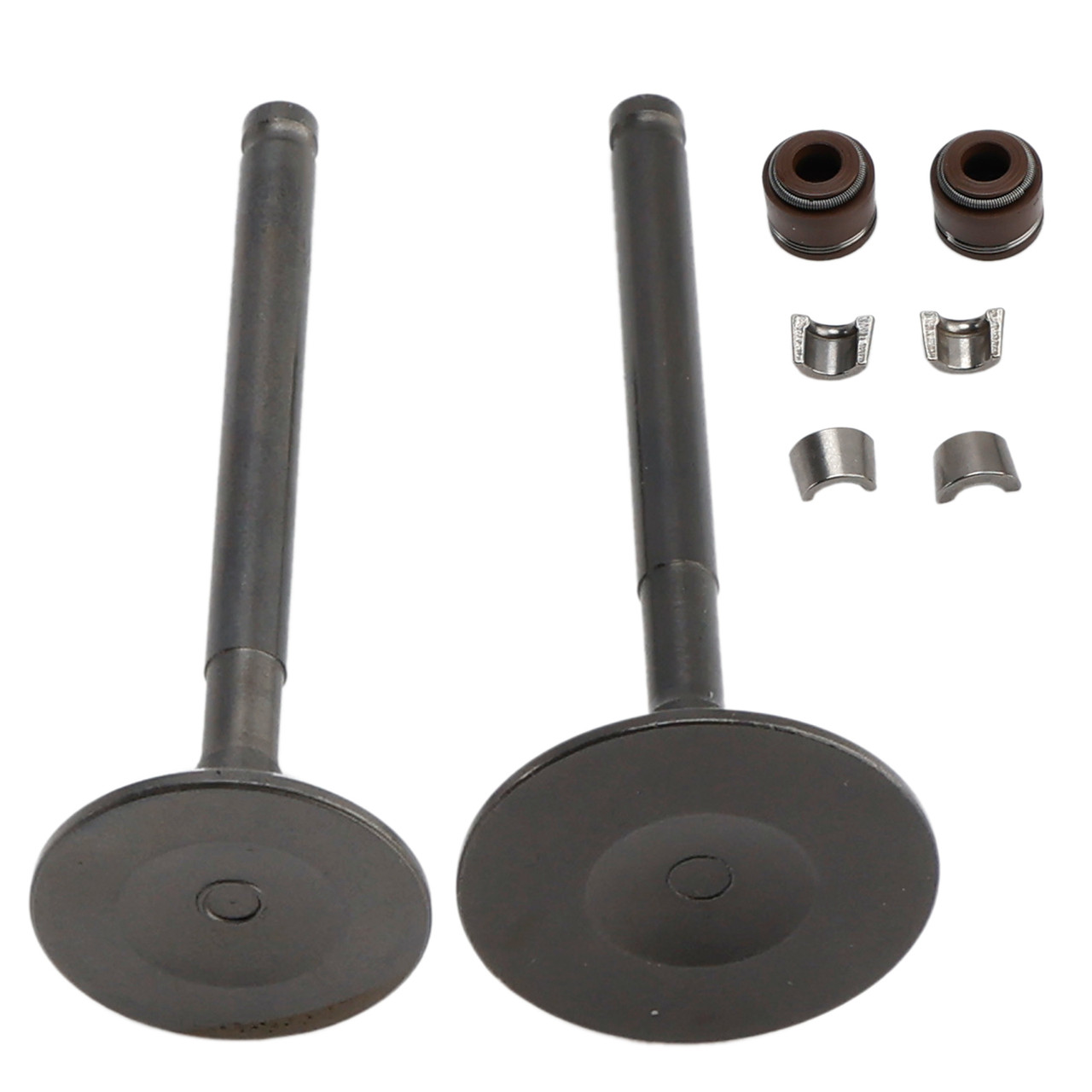 66mm Intake Exhaust Valve Kit For GY6 150cc Baotian Benzhou Rex Znen Lifan 125