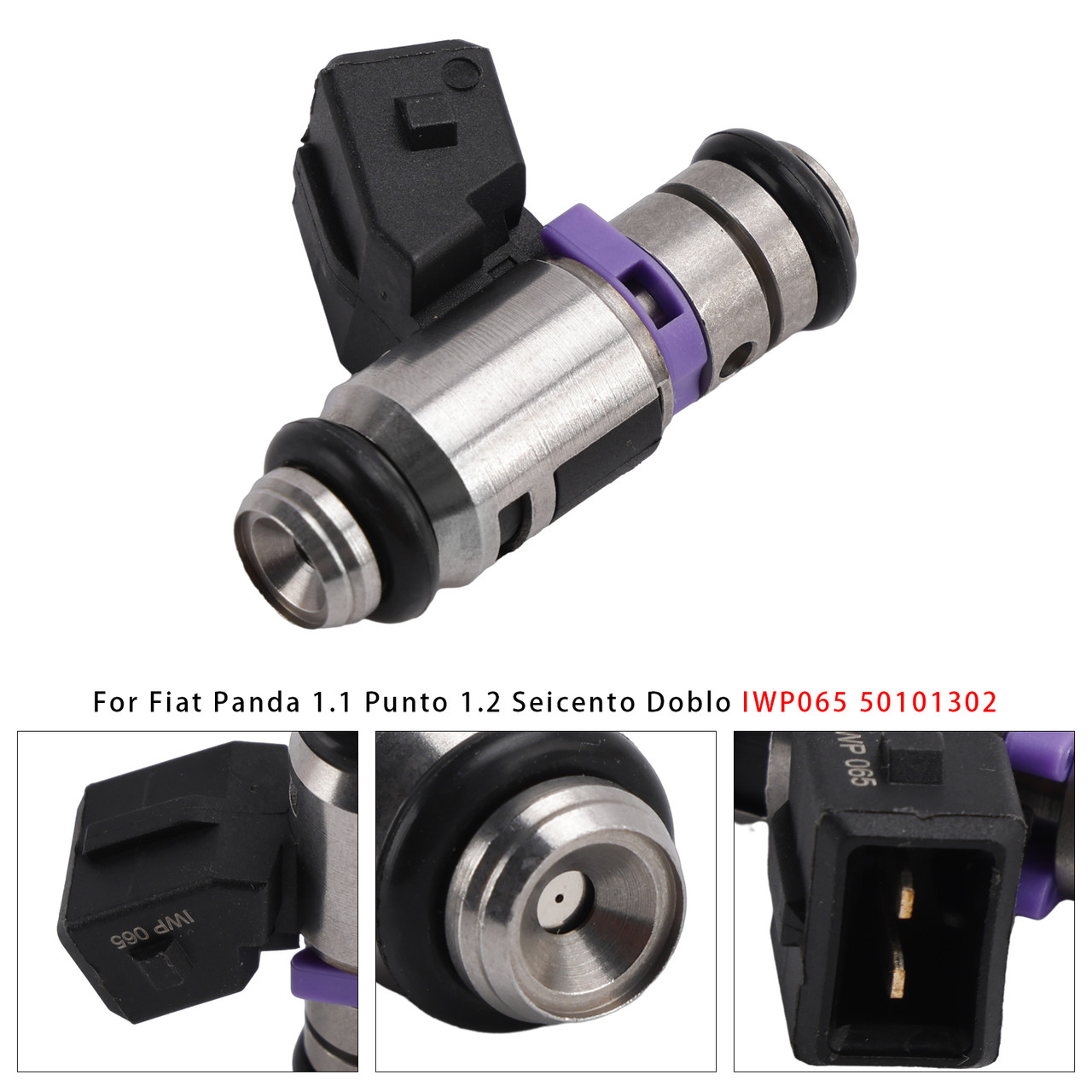 2000-2017 Fiat Uno 1Pcs Fuel Injector IWP065 50101302 Generic