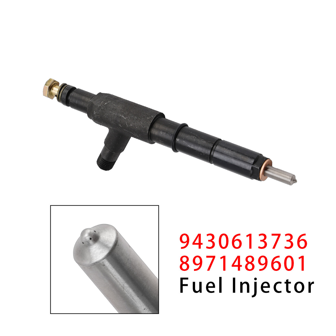 1998-2004 Isuzu NQR 4.8 4HE1 Turbocharged 1Pcs Fuel Injector 9430613736 8971489601 Generic