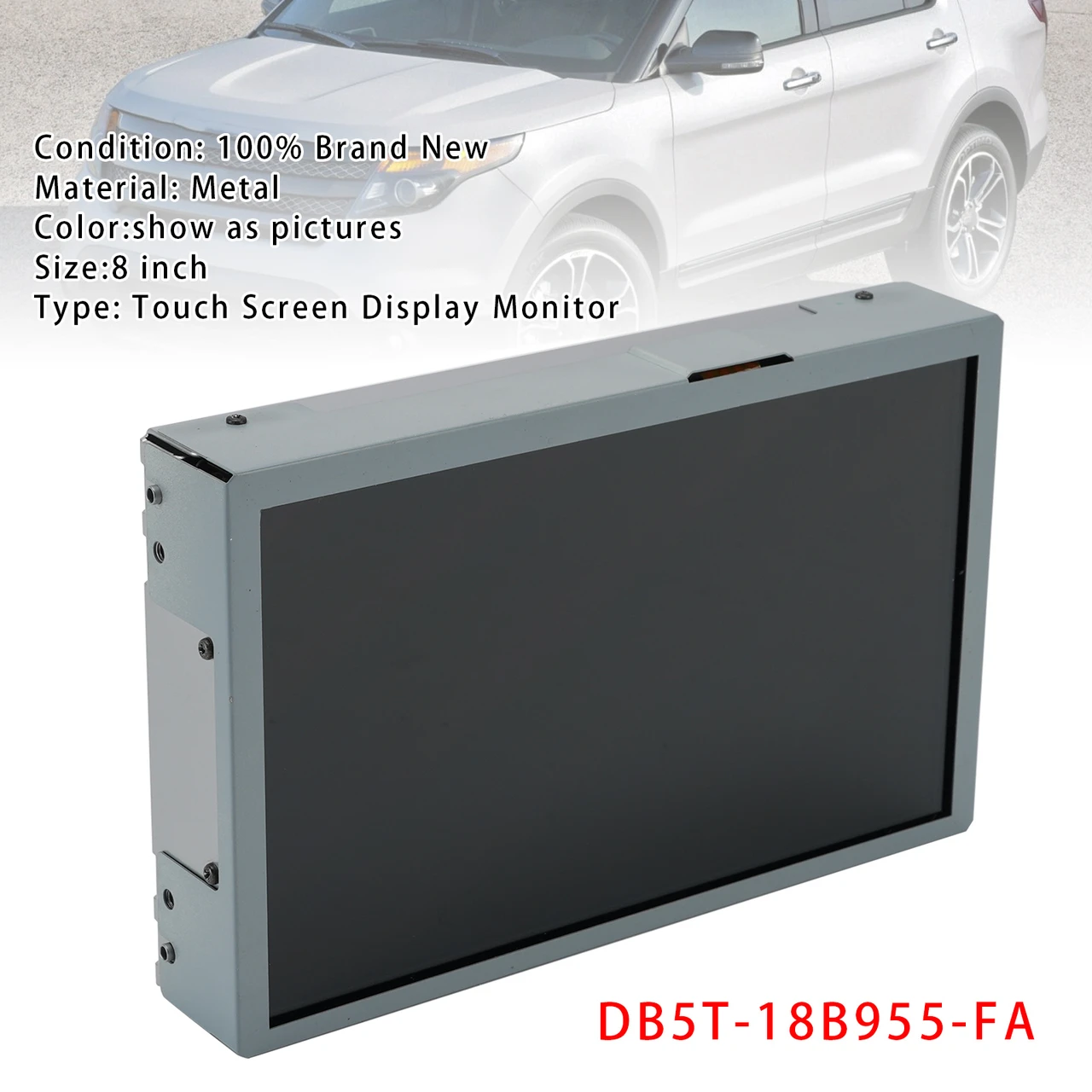 2011-2015 Ford Explorer 8" Sync Radio Information Touch Screen Display DB5T-18B955-FA Generic