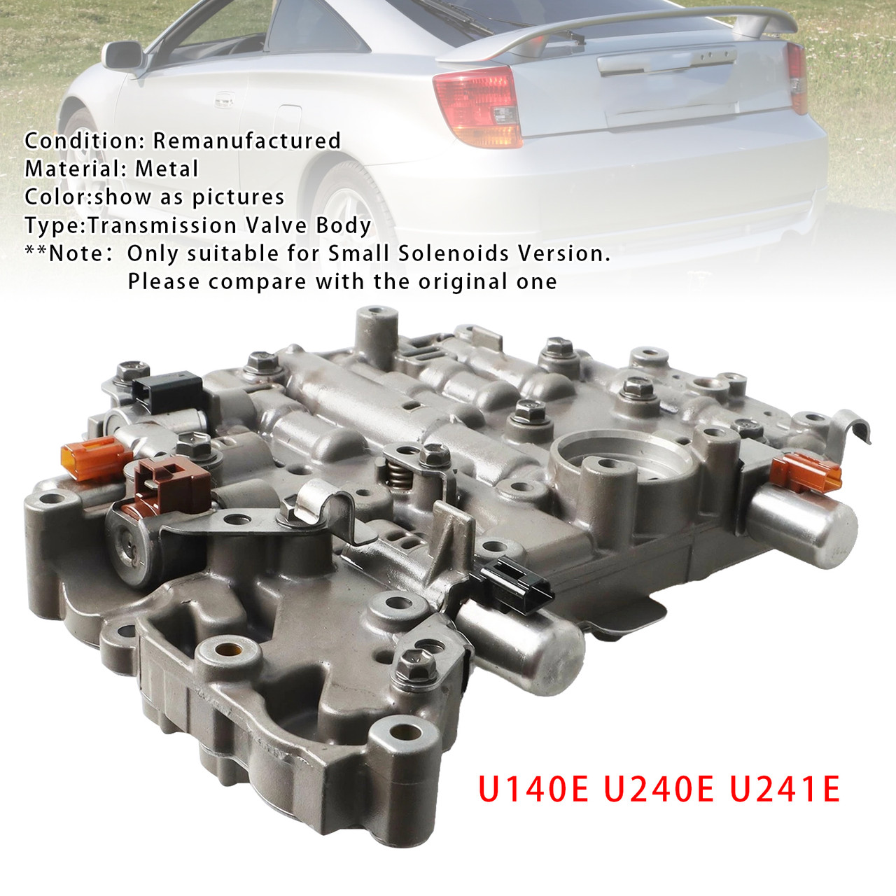 2000-2005 Toyota Camry Celica Highlander Transmission Valve Body U140E U240E U241E Generic