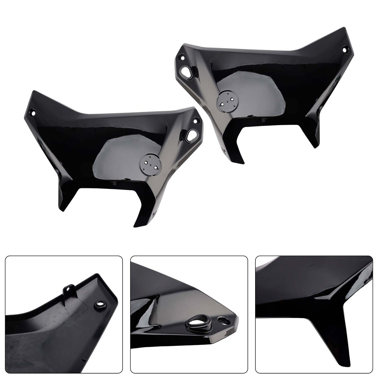 2025-2026 Yamaha Tenere 700 T700S Side Frame Cover Matte Black Generic