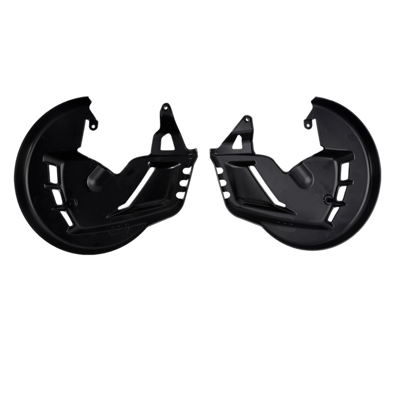 2001-2014 Honda Goldwing GL1800 Front Brake Disc Rotor Covers Matte Black Generic