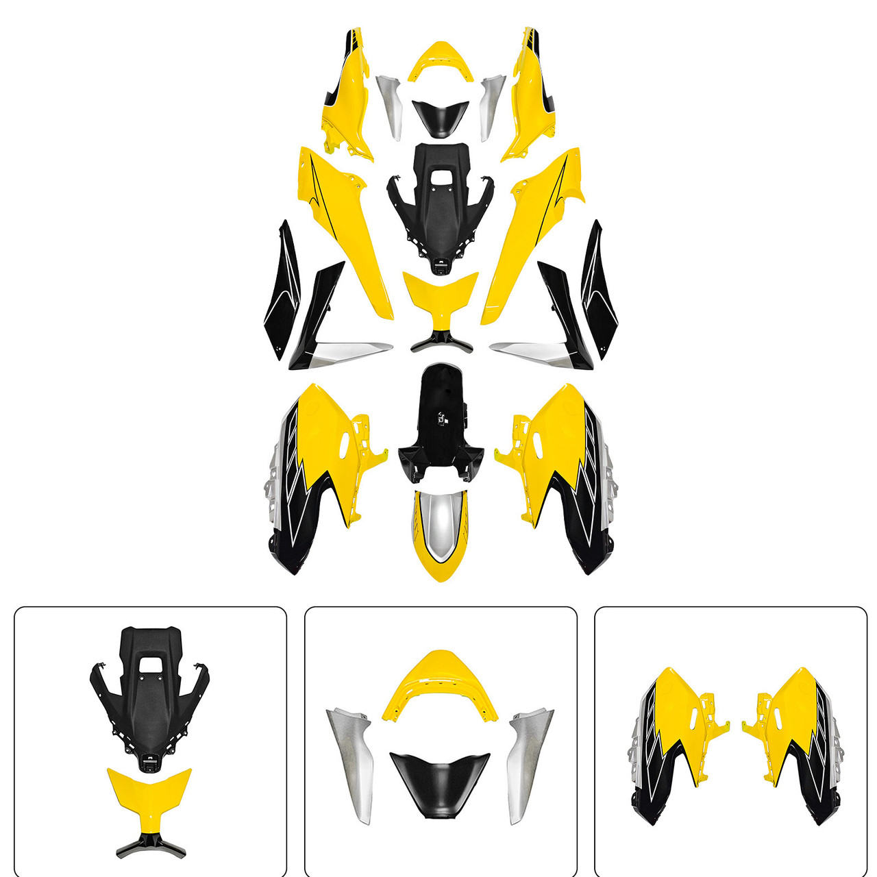 2025-2026 Yamaha TMAX560 Aftermarket Fairing Kit Bodywork#106 Generic