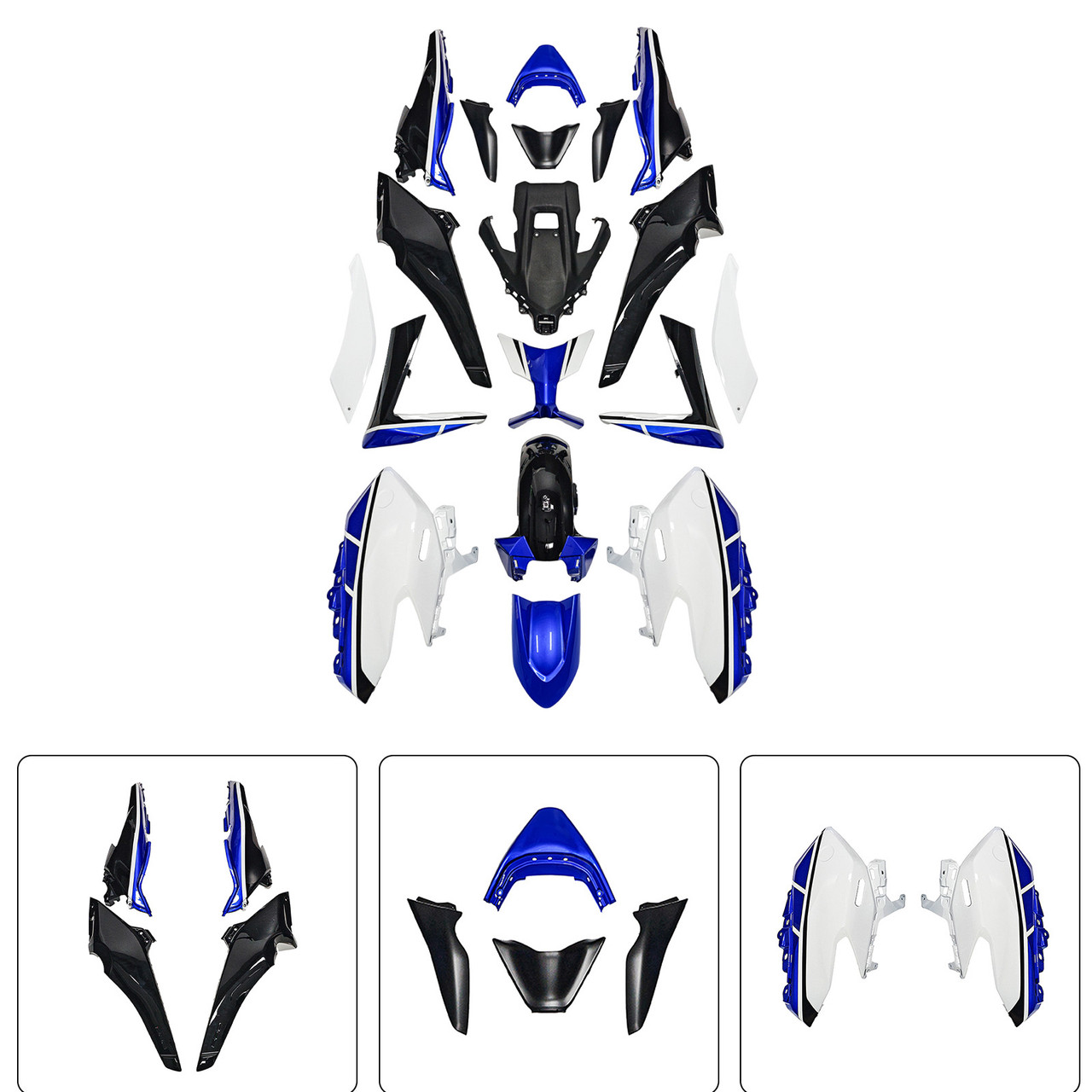 2025-2026 Yamaha TMAX560 Aftermarket Fairing Kit Bodywork#108 Generic