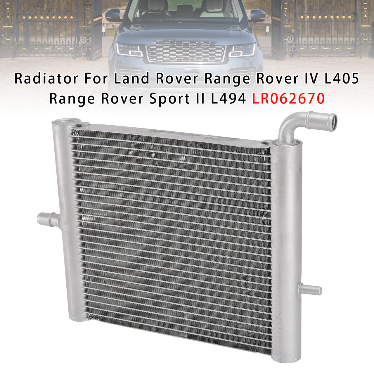 2013-2022 Land Rover Range Rover IV 3.0 L405 Radiator LR062670 Generic