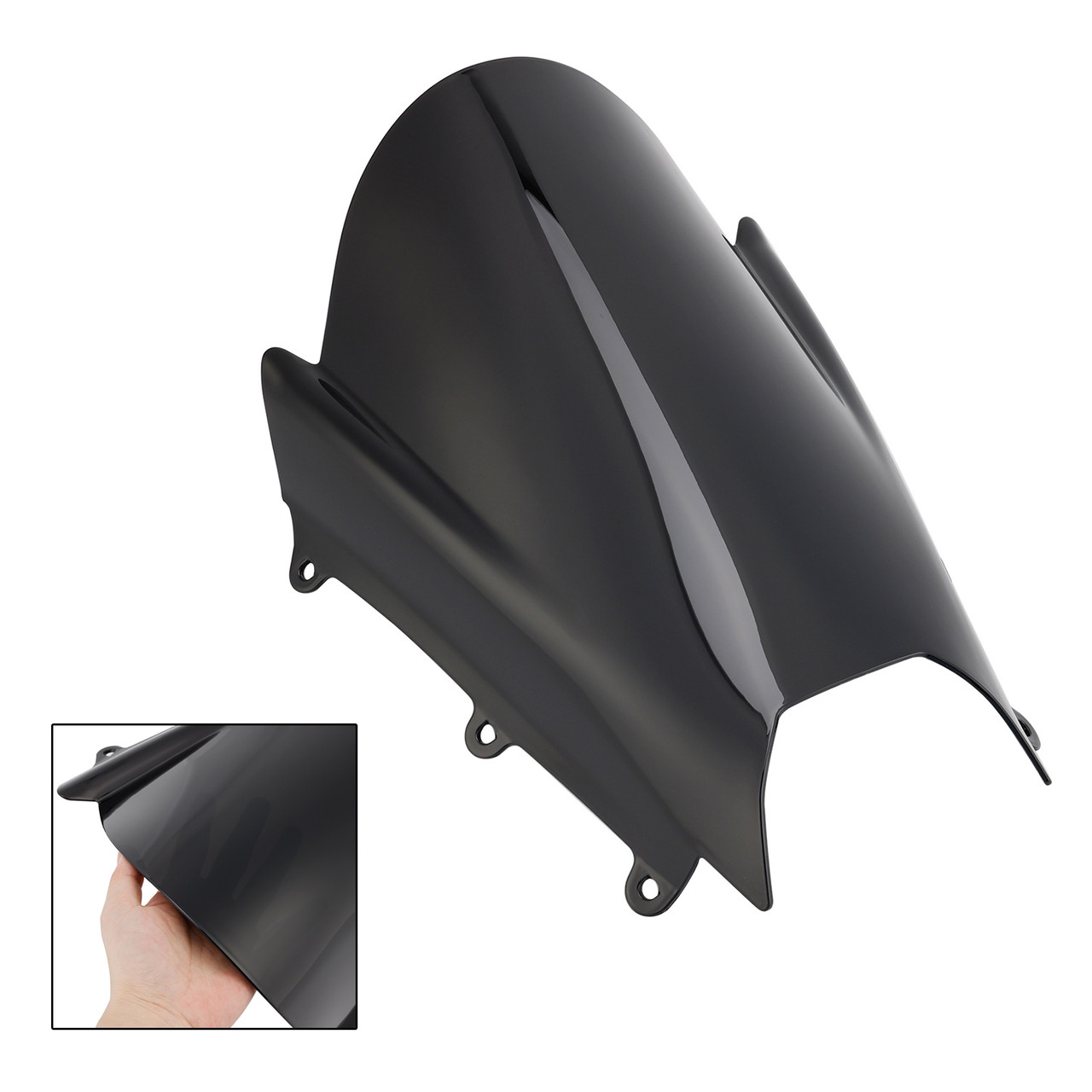 2024-2025 Suzuki GSX-8R GSX-8R Windshield WindScreen Black Generic