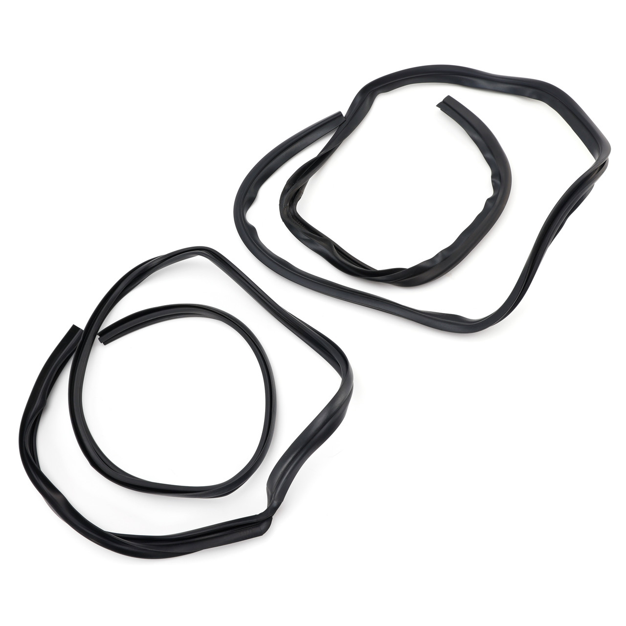 1983-1987 Toyota AE86 Corolla 2-Door Front Roof Side Rail Weatherstrip Left+Right Set 62381-12140 Generic