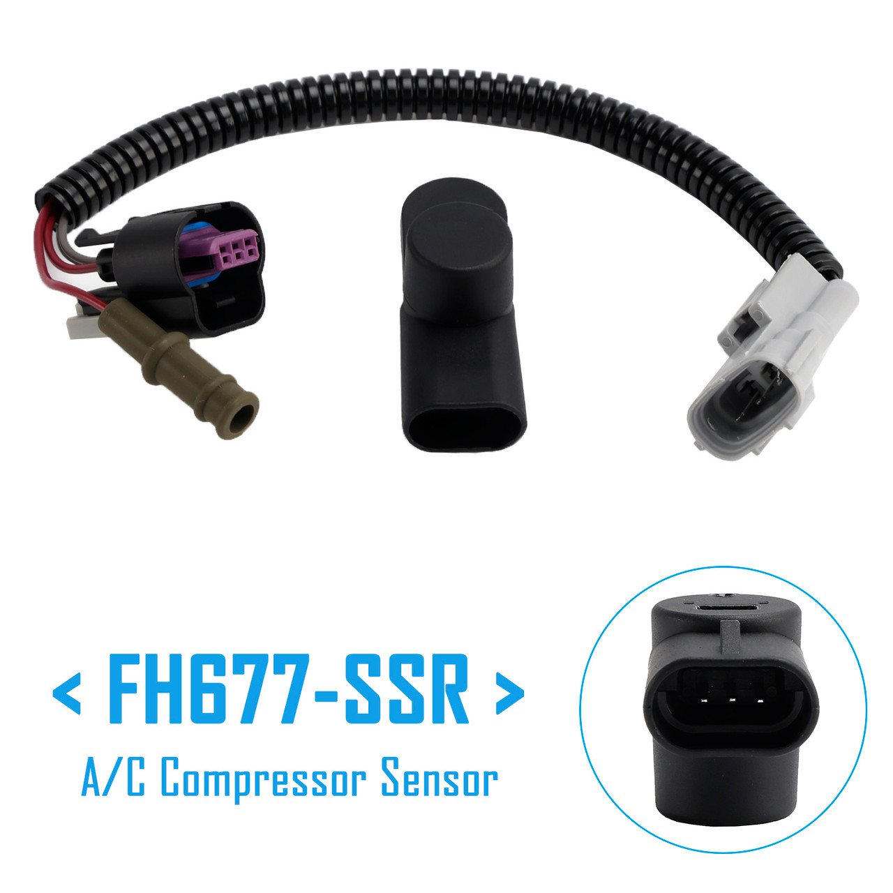 2005-2015 Toyota Tacoma 2.7L 4.0L A/C Compressor Sensor FH677-SSR Generic