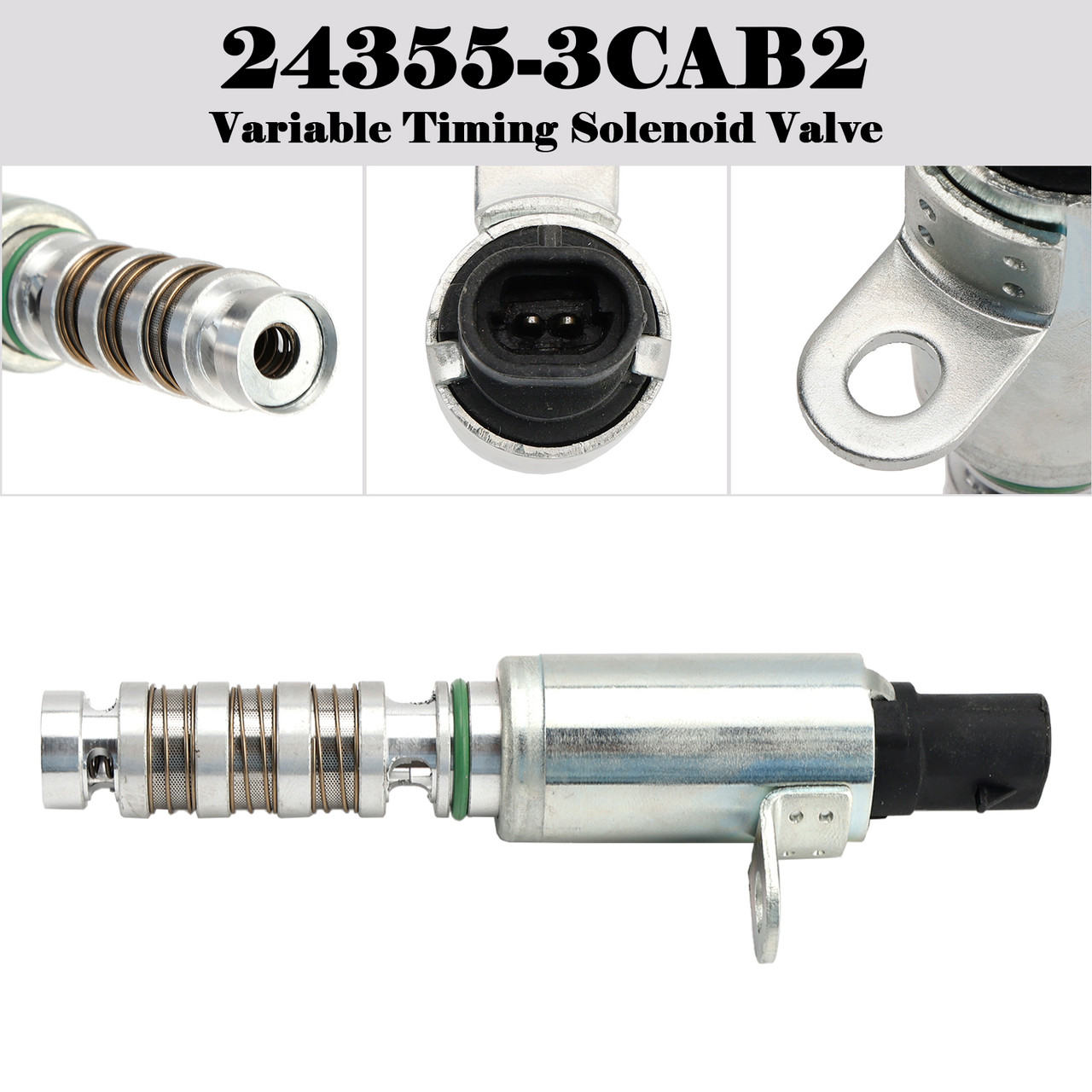 2006-2018 Kia Cadenza K900 Sedona Sorento 3.3L Right Variable Valve Timing Solenoid 24355-3CAB2 Generic