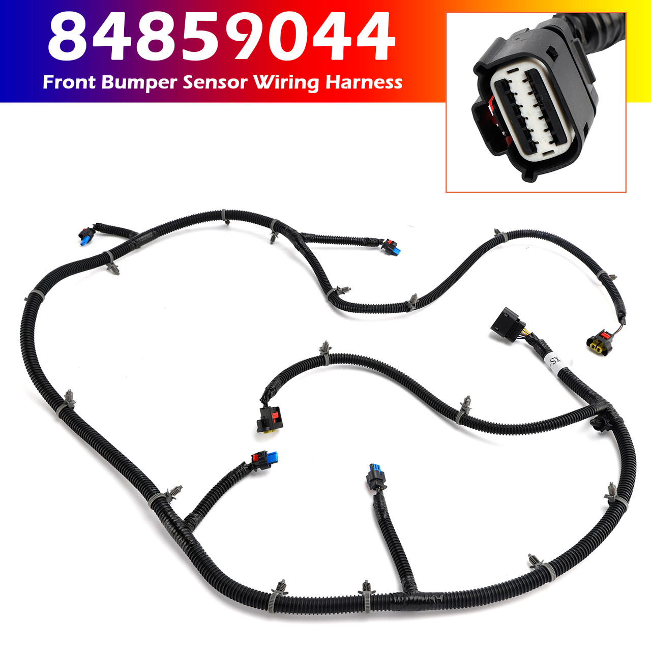 2019-2022 GMC Silverado Sierra 1500 Front Bumper Sensor Wiring Harness 84859044 Generic