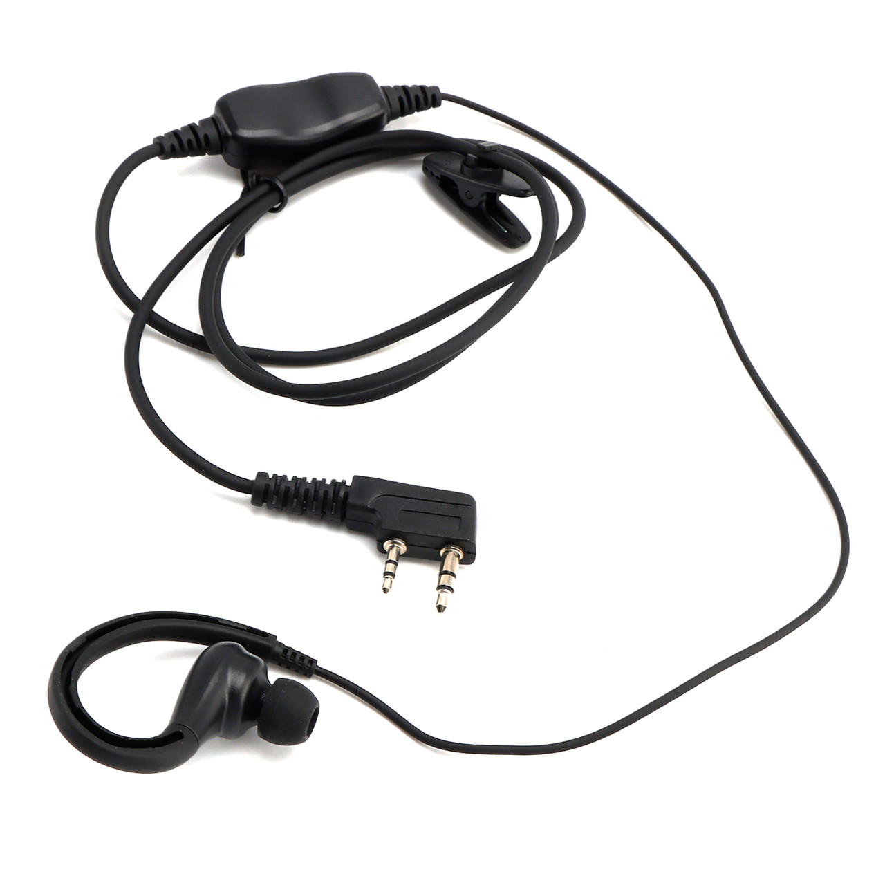 K-029 Two-Color 636 Earhook Headset For TK-208 TH-D7 RPU416A KG-UVD1 TG-K4AT