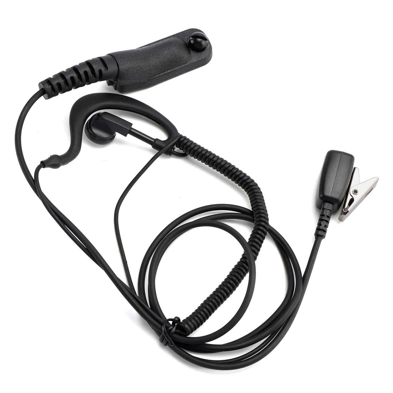 8268-614 Curved Earhook Headset For XPR6300 XiR P8200 DP3400 DGP4150 APX1000