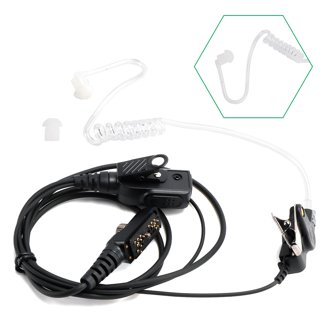 PD780-020A3 Transparent Air Tube Earphone In-ear For PD780 PD780G PD700 PD700G