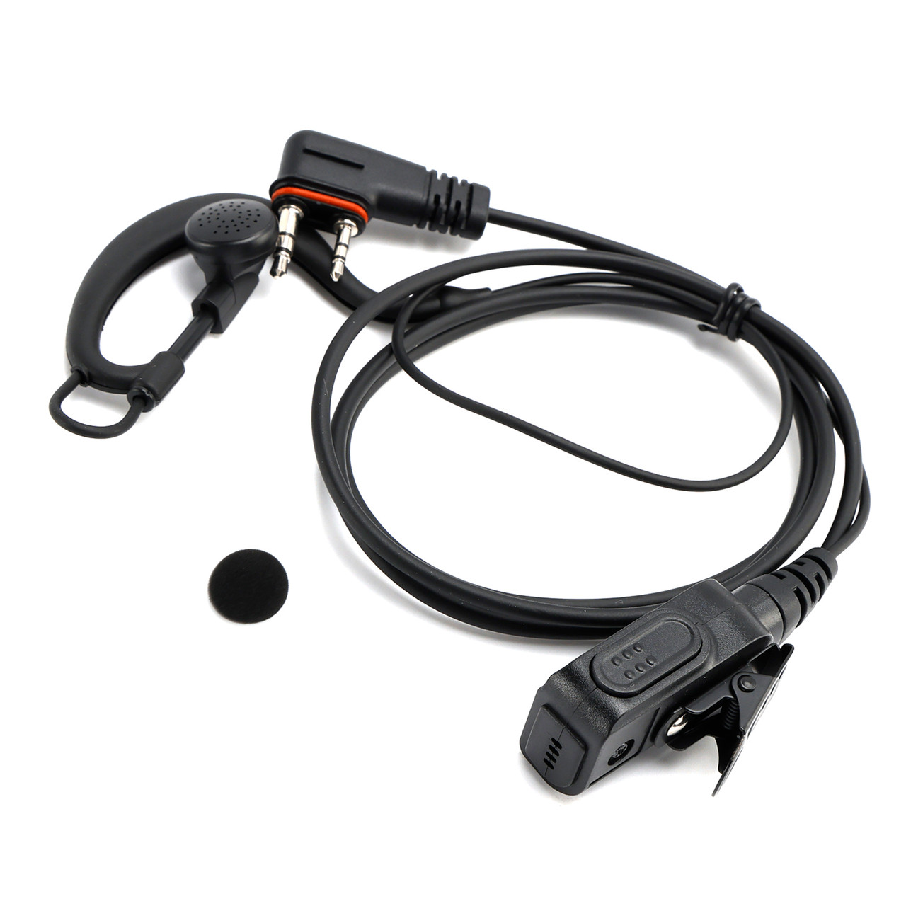ICOM A24/25-020 Earhook Headset For ICOM A25CE A25N A24 Walkie-Talkie Radio