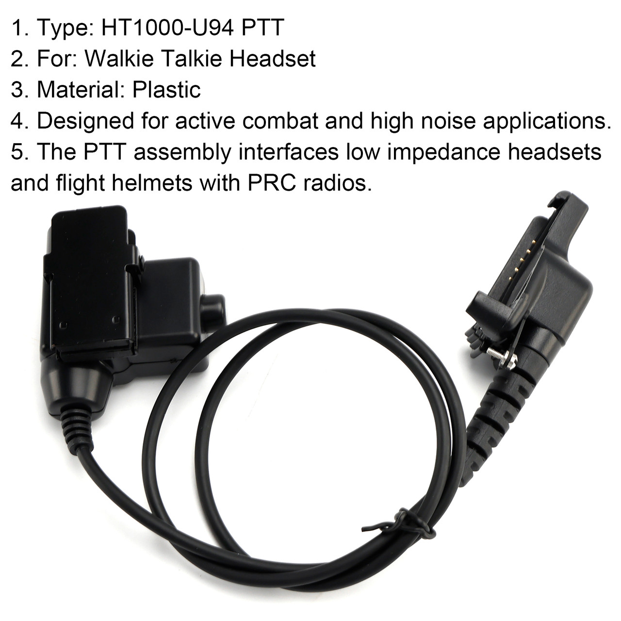 HT1000-U94 PTT For GP900 MTX838 MTX 900 MTX960 HT1000 HT 2000 JT1000 PR 1500