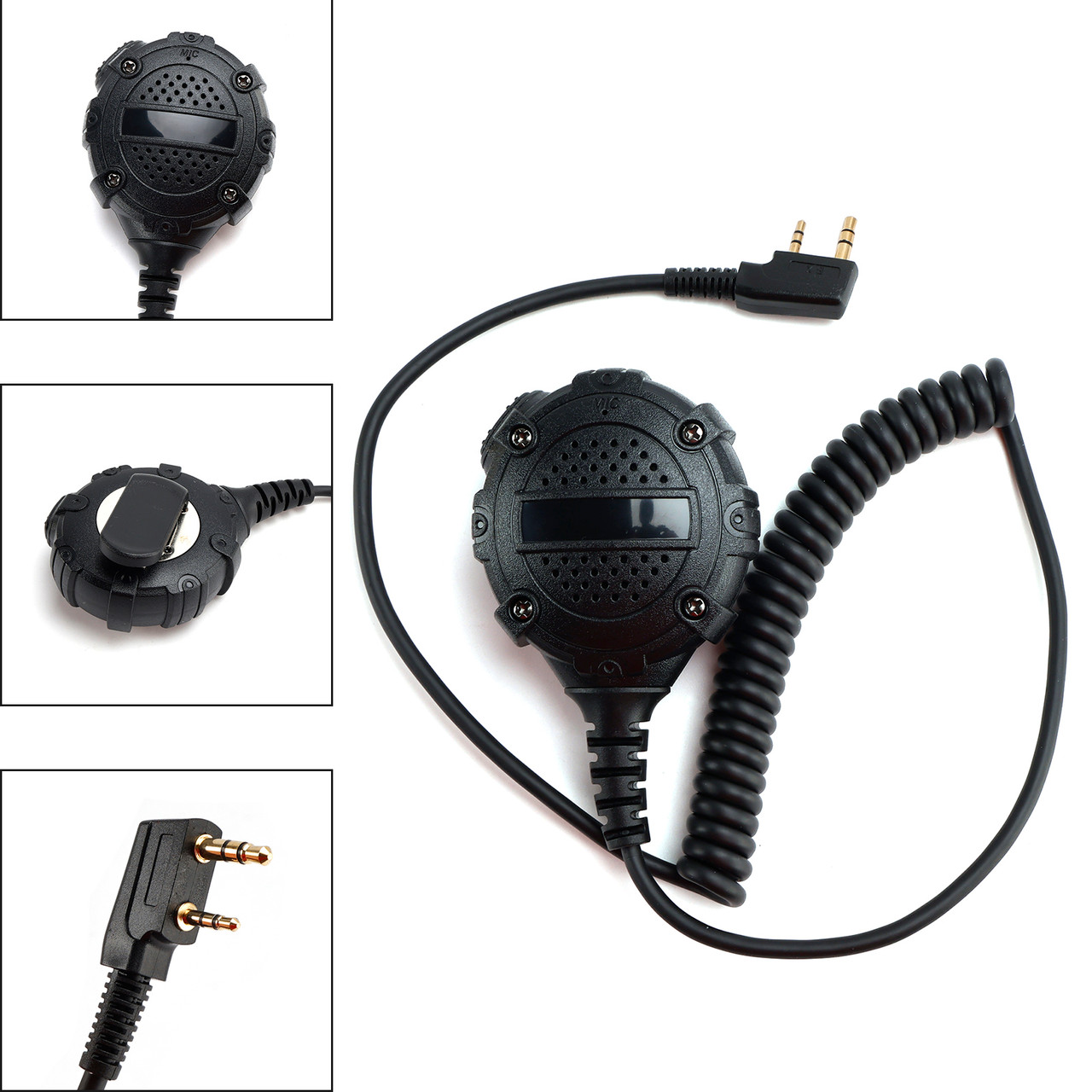 K-SM28 Round Microphone Speaker for TK-208 TH-D7 RPU416A KG-UVD1 TG-K4AT PX-777