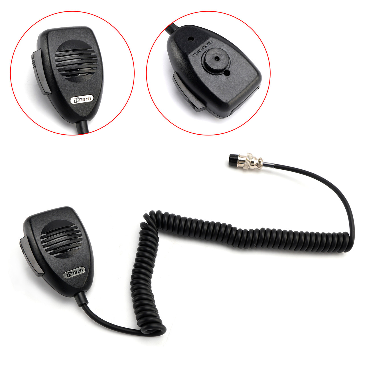 CB-12 Car Microphone Speaker for PR240 PR245 PR350 PR375 PR550 PR3000 PR3100