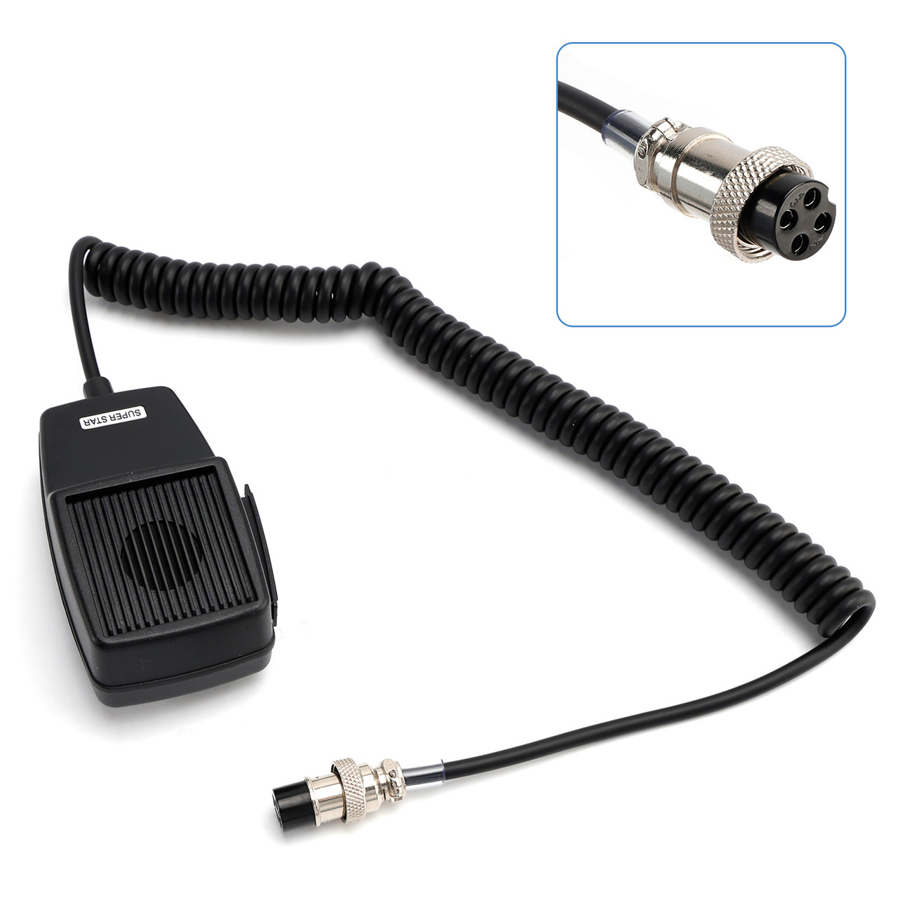 CB-507 Car Microphone Speaker for PR240 PR245 PR350 PR375 PR550 PR3000 PR3100