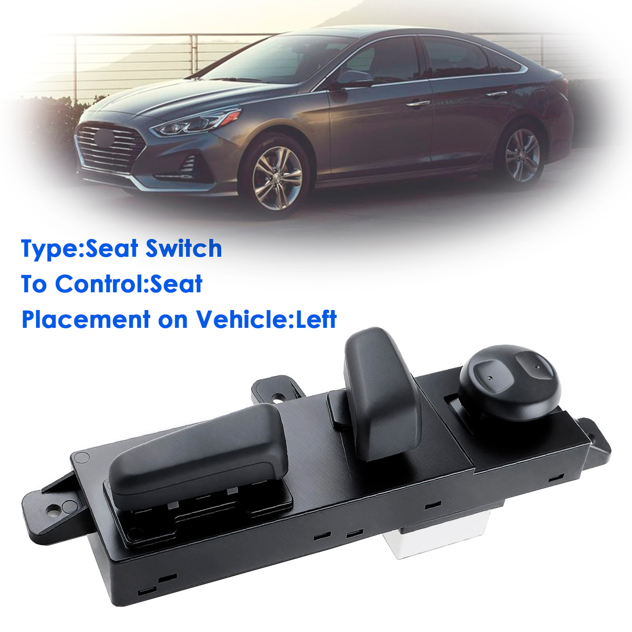 2015-2020 Hyundai Sonata Tucson Front Left Driver Side Power Seat Switch 88193F8110 Generic