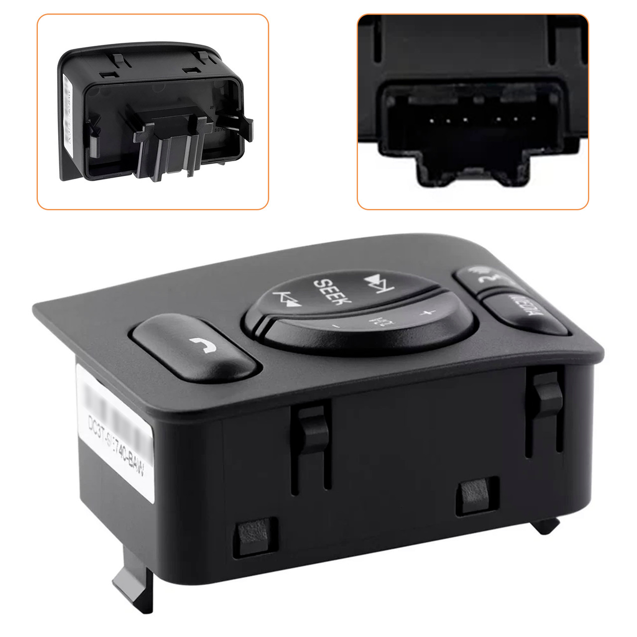 2011-2014 Ford F250 F350 Super Duty Steering Wheel Media Control Button DC3T9E740BAW Generic