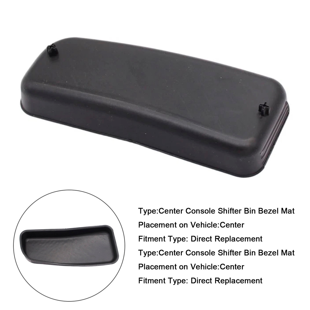 2013-2019 Ford Escape Center Console Shifter Cover Mat 68398671AA Generic