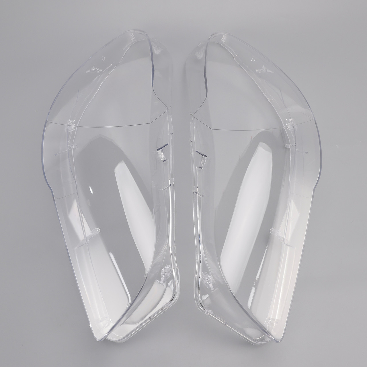 2009-2017 BMW 5 F10/ F11/ F10 LCI /F11 LCI Left+Right Headlight Plastic Cover with Seal Kit Generic
